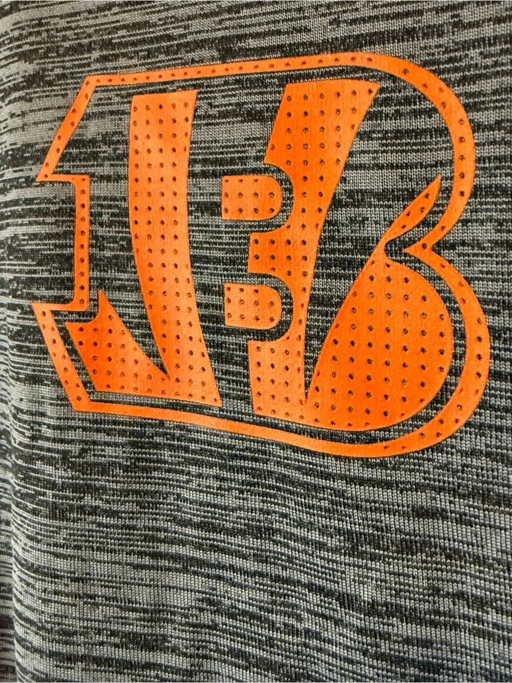 NWT NIKE CINCINNATI BENGALS WOMENS BLACK SIDELINE T-SHIRT Dri-Fit Sz LG